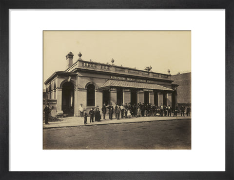 The construction of the Metropolitan District Railway c.1866