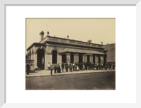 The construction of the Metropolitan District Railway c.1866