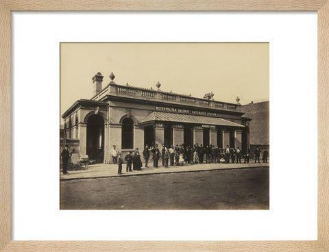 The construction of the Metropolitan District Railway c.1866