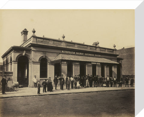 The construction of the Metropolitan District Railway c.1866