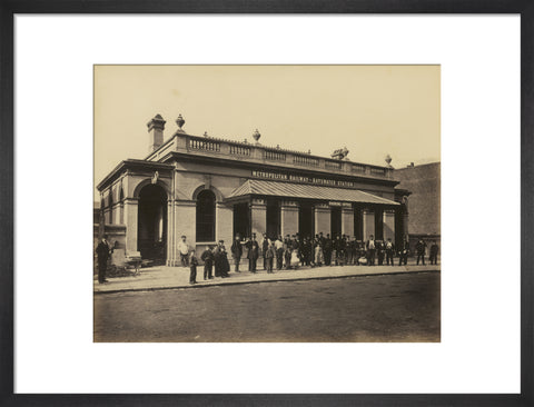 The construction of the Metropolitan District Railway c.1866