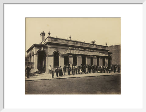 The construction of the Metropolitan District Railway c.1866