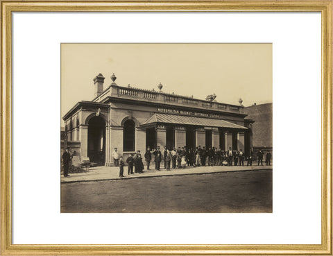 The construction of the Metropolitan District Railway c.1866