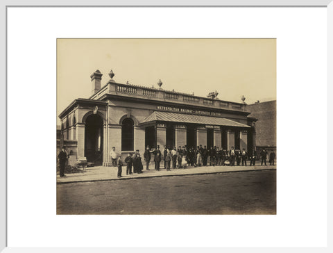 The construction of the Metropolitan District Railway c.1866