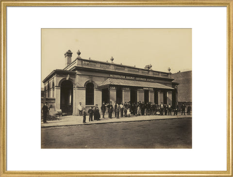 The construction of the Metropolitan District Railway c.1866