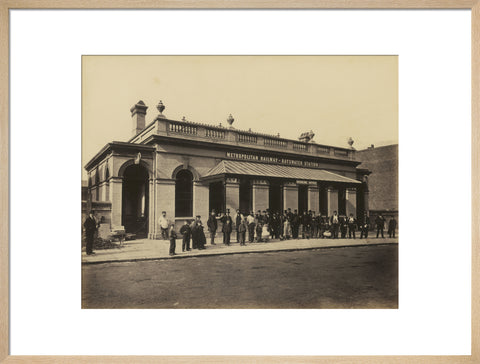 The construction of the Metropolitan District Railway c.1866