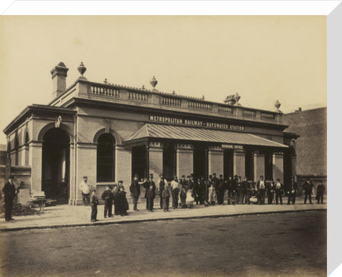 The construction of the Metropolitan District Railway c.1866