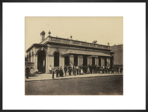 The construction of the Metropolitan District Railway c.1866