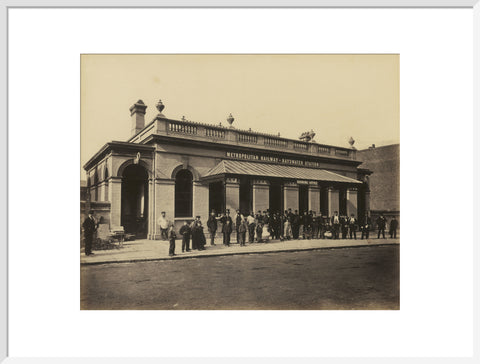 The construction of the Metropolitan District Railway c.1866