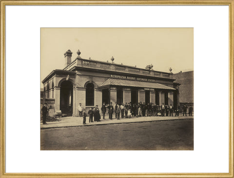 The construction of the Metropolitan District Railway c.1866