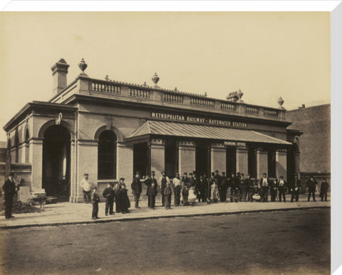 The construction of the Metropolitan District Railway c.1866