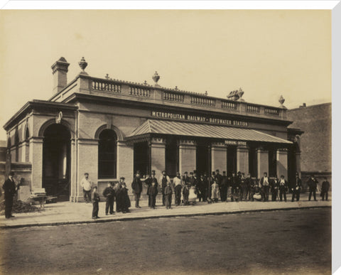 The construction of the Metropolitan District Railway c.1866