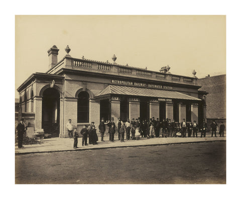 The construction of the Metropolitan District Railway c.1866