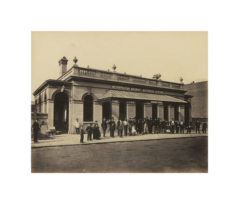 The construction of the Metropolitan District Railway c.1866