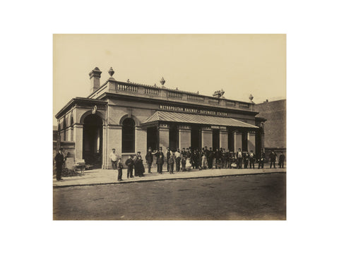 The construction of the Metropolitan District Railway c.1866