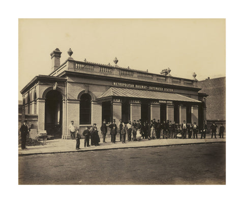 The construction of the Metropolitan District Railway c.1866