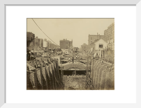 The construction of the Metropolitan District Railway c.1866