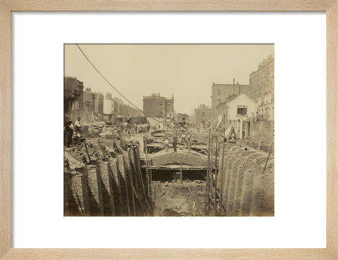 The construction of the Metropolitan District Railway c.1866