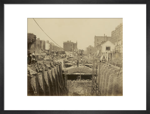 The construction of the Metropolitan District Railway c.1866