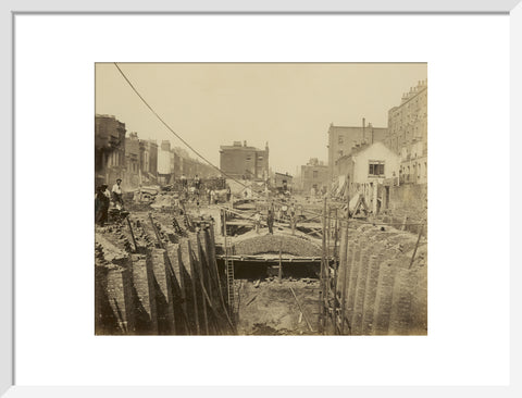The construction of the Metropolitan District Railway c.1866