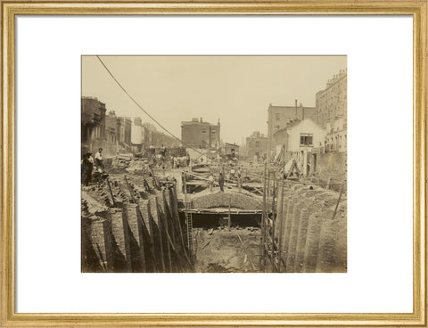 The construction of the Metropolitan District Railway c.1866
