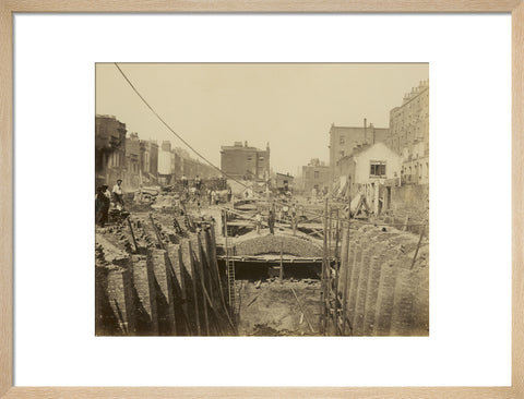 The construction of the Metropolitan District Railway c.1866