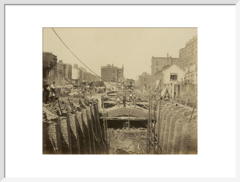 The construction of the Metropolitan District Railway c.1866