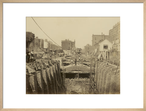 The construction of the Metropolitan District Railway c.1866