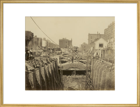 The construction of the Metropolitan District Railway c.1866