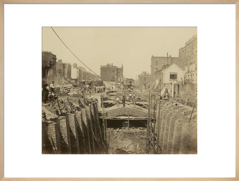 The construction of the Metropolitan District Railway c.1866