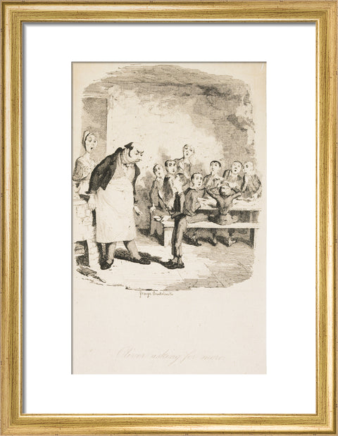 Oliver asking for more 1838