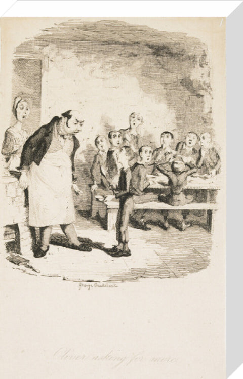 Oliver asking for more 1838