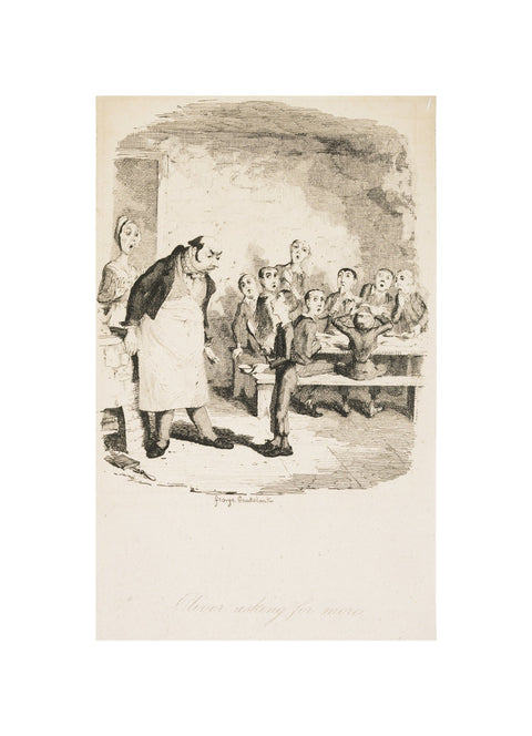 Oliver asking for more 1838