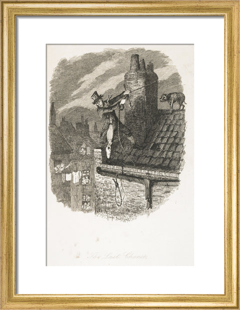 The last chance'. 1838