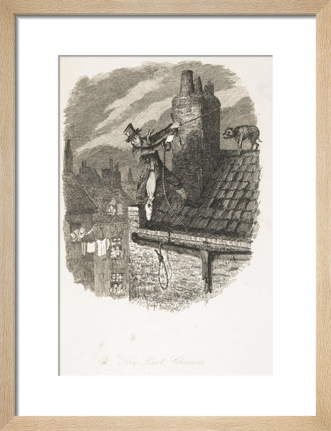 The last chance'. 1838