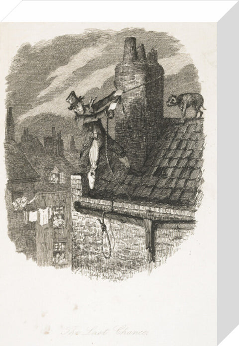 The last chance'. 1838