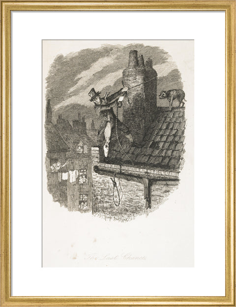 The last chance'. 1838