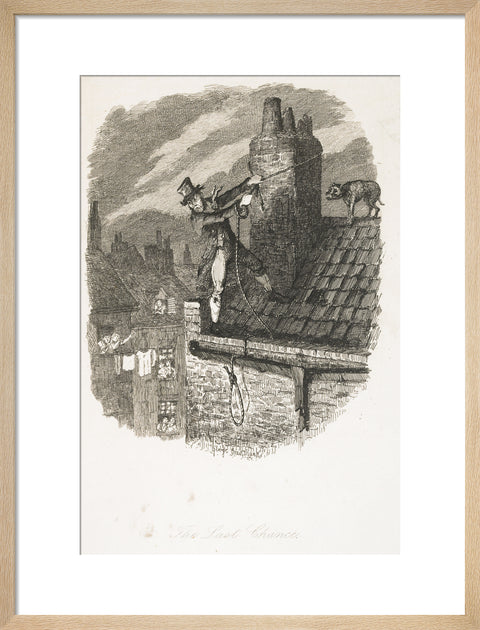 The last chance'. 1838