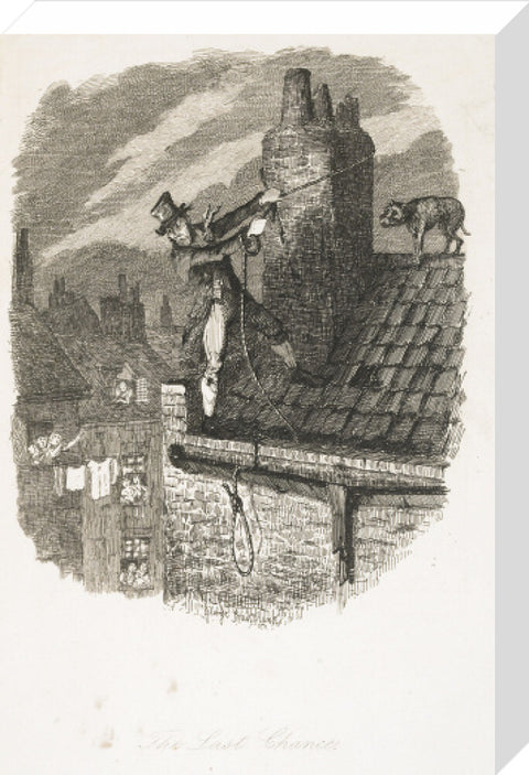 The last chance'. 1838