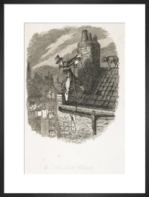 The last chance'. 1838