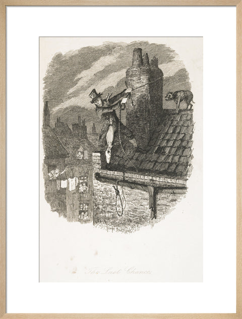 The last chance'. 1838