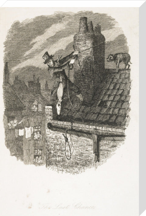 The last chance'. 1838