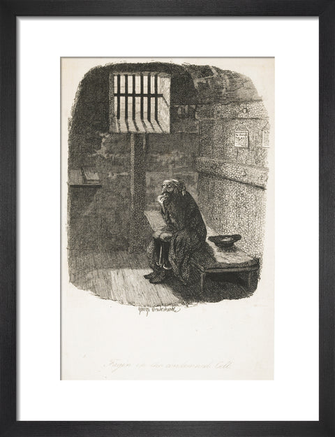 Fagin in the condemned cell 1838