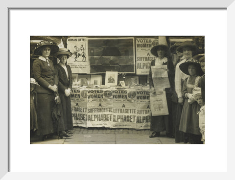 Suffragette fund raising stand 1912