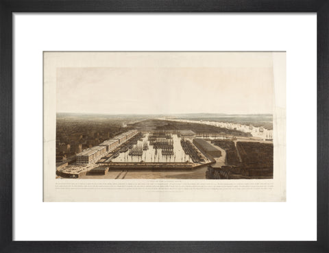 A View of the London Docks 1808