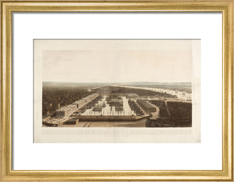 A View of the London Docks 1808