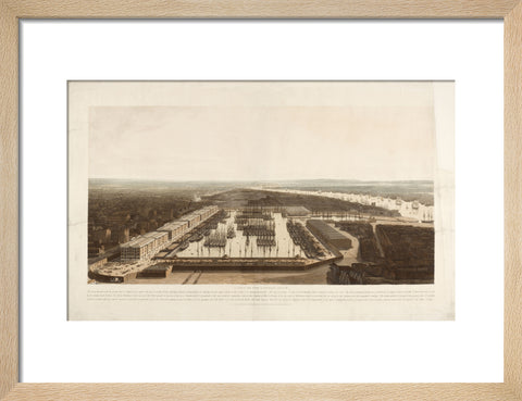 A View of the London Docks 1808