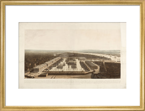 A View of the London Docks 1808