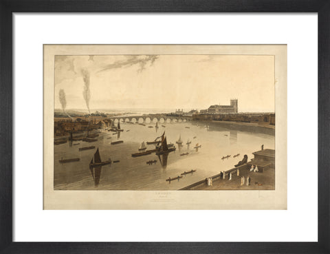 Westminster seen from Somerset House 1805