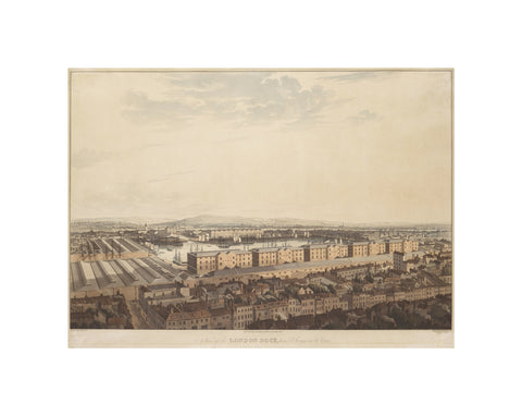 The London Dock from St George's 1816